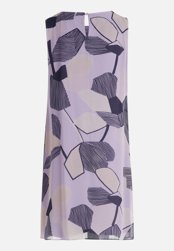 Chiffonkleid im Layer Look / Rückseite