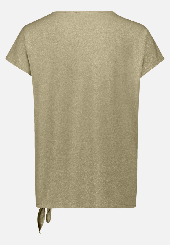 Halbarm-Shirt mit Schleifenknoten / Rückseite