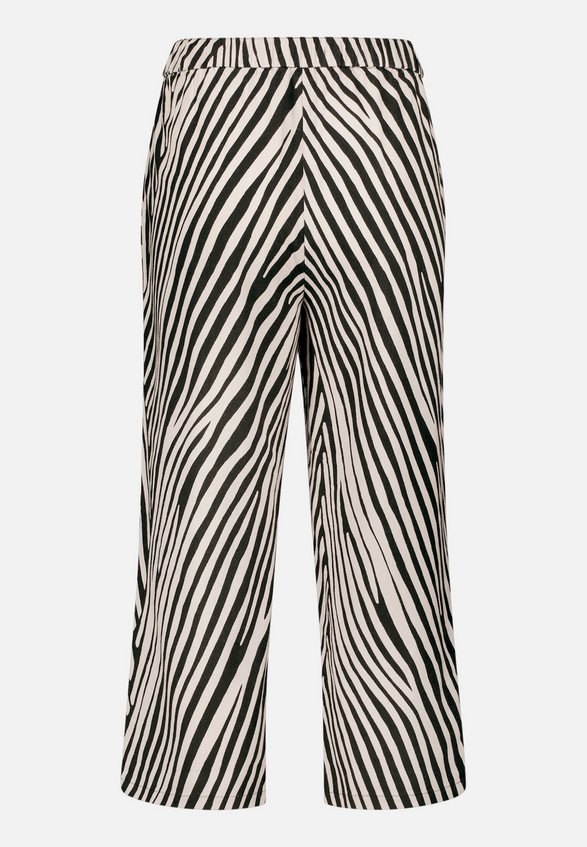 Culotte mit Bundfalten / Rückseite
