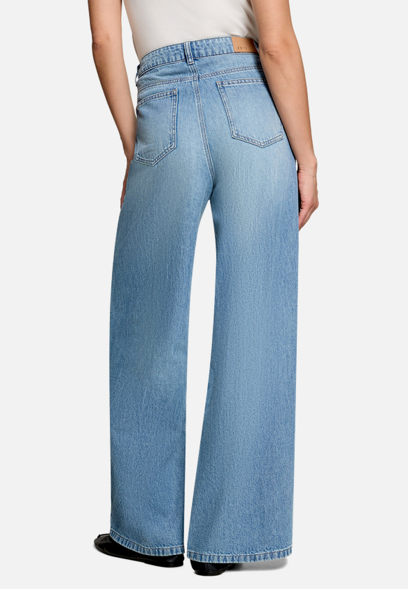 Wideleg-Jeans  Modern fit 32 Inch  / Modellfoto Rückseite