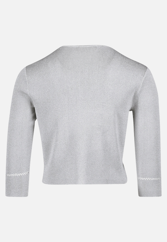 Strickbolero ohne Verschluss / Rückseite