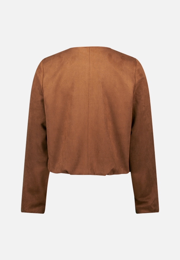 Blazerjacke mit Reißverschluss / Rückseite