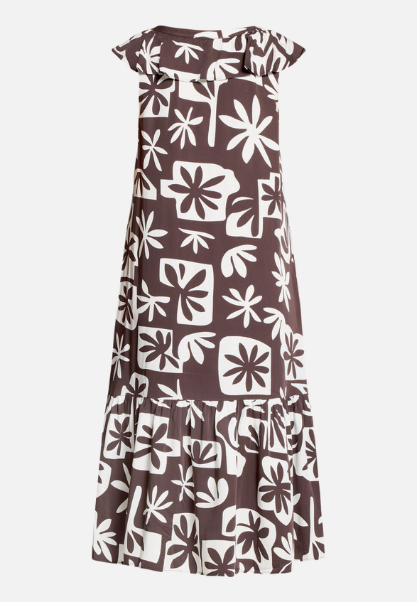 Casual-Kleid mit Flügelärmeln / Rückseite