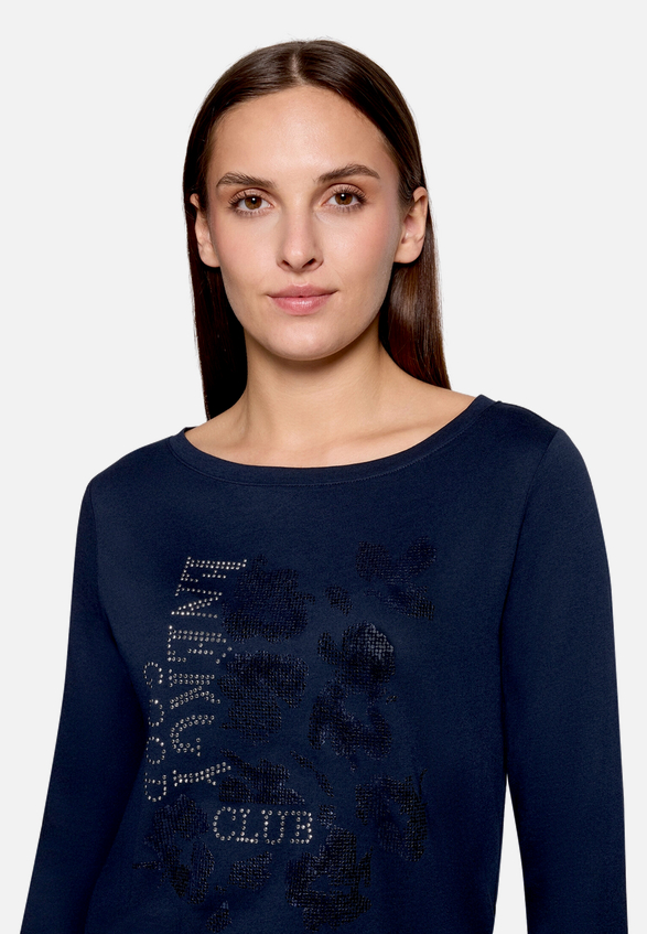 Print-Shirt  3/4 Arm mit Tunnelzug / Detailbild