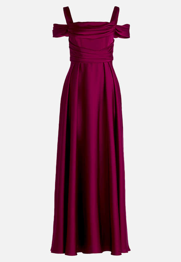 Abendkleid schulterfrei / Vorderseite