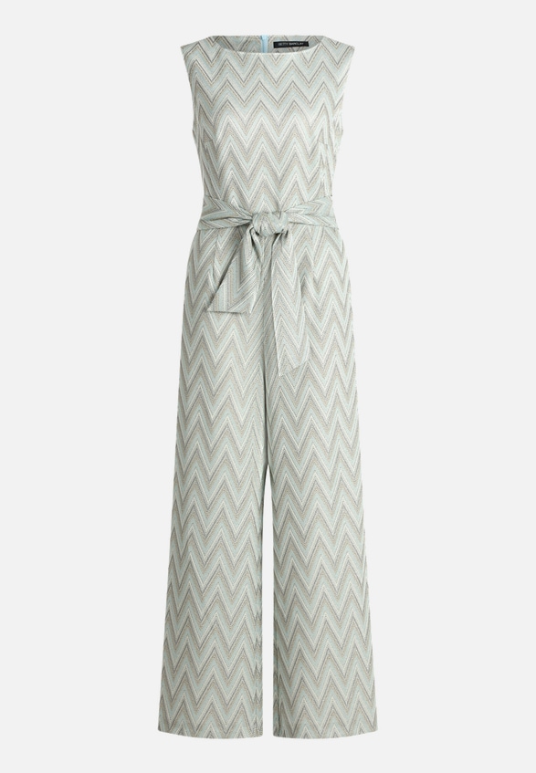 Jumpsuit mit Bindegürtel / Vorderseite