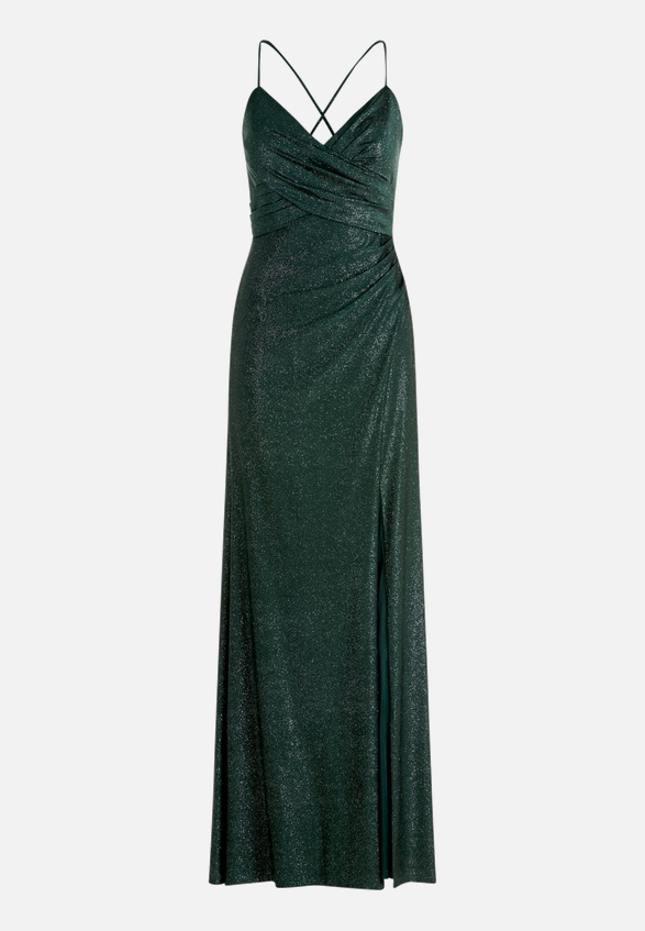 Abendkleid im Glitzer-Look / Vorderseite