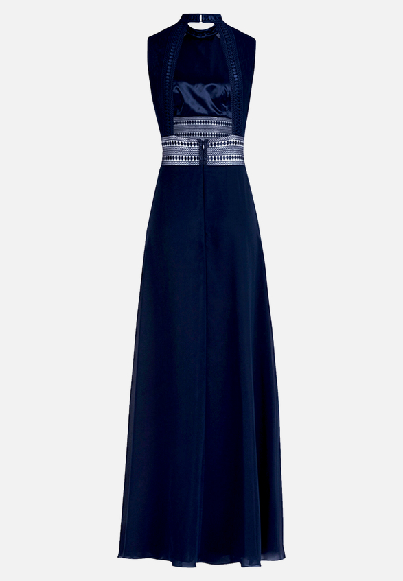 Abendkleid rückenfrei / Rückseite