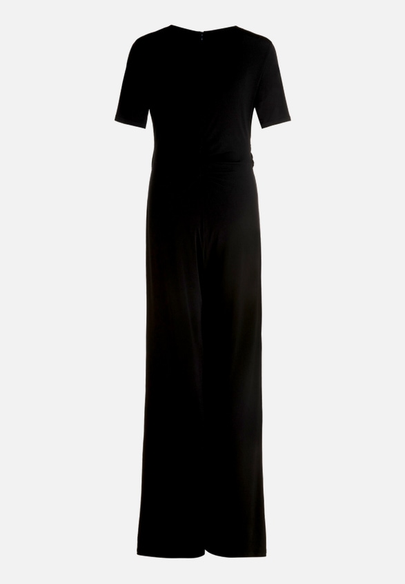 Jumpsuit mit Raffung / Rückseite