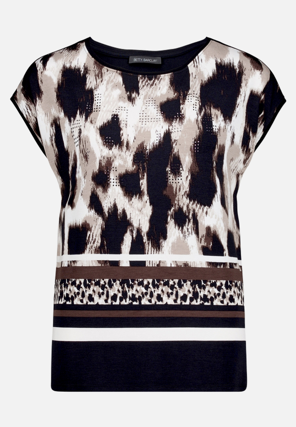 Shirt  mit Print und Rundhalsausschnitt  / Vorderseite
