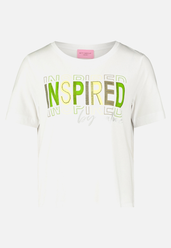Basic Shirt mit Aufdruck / Vorderseite