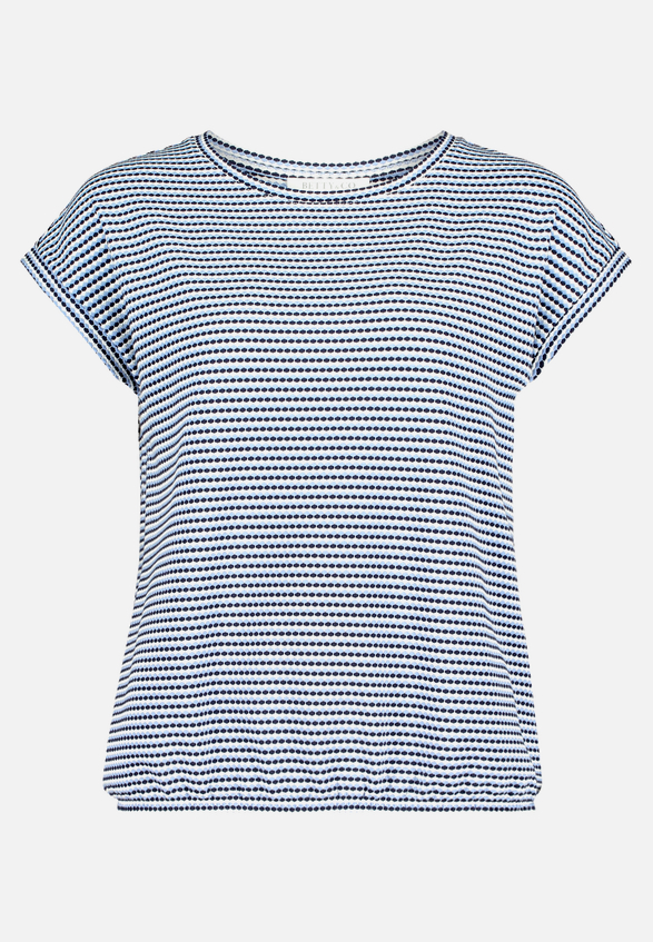 Casual-Shirt mit Gummizug / Vorderseite