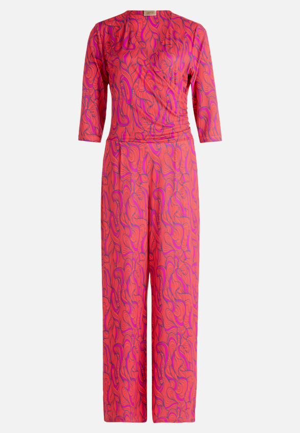 Jumpsuit mit weitem Bein / Vorderseite
