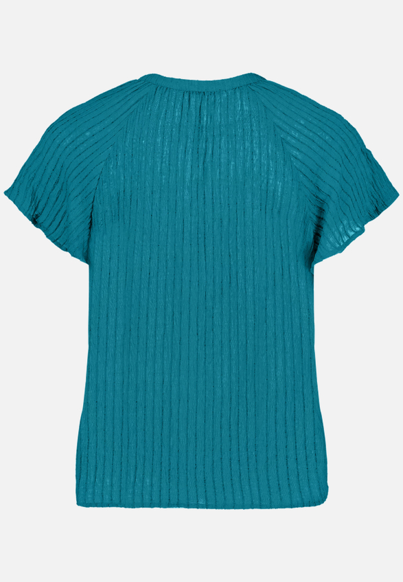 Bluse transparent mit V-Ausschnitt  / Rückseite