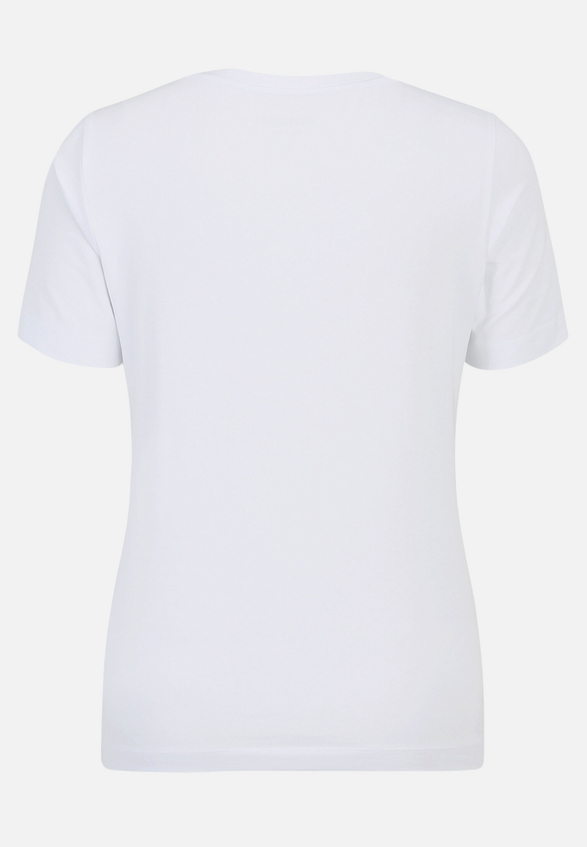 Basic Shirt mit Rundhalsausschnitt / Rückseite