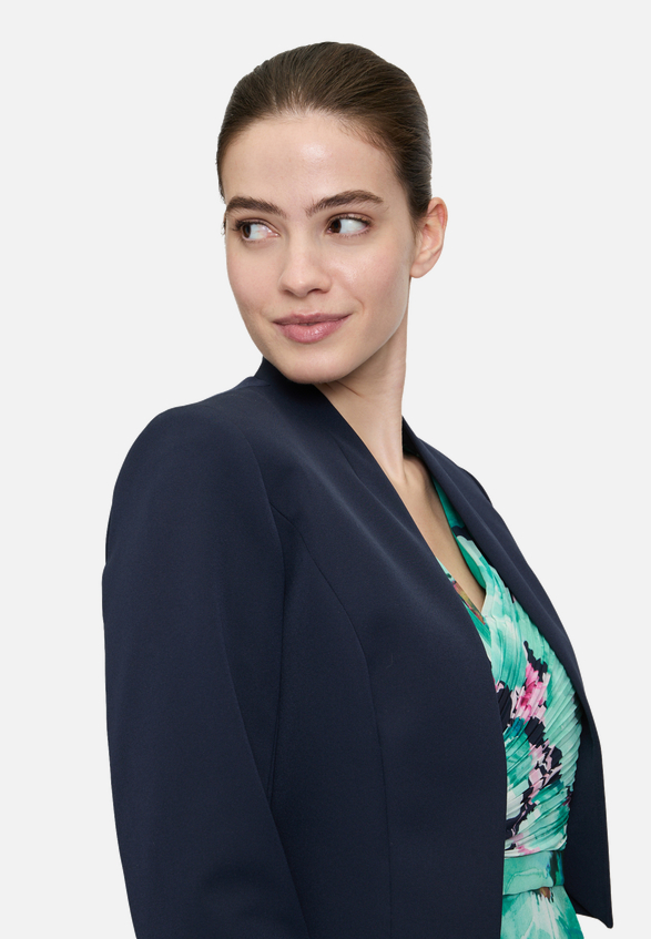 Blazer-Jacke ohne Verschluss / Detailbild
