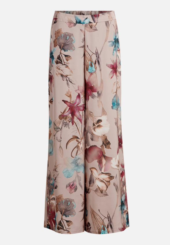 Marlene-Hose mit Blumenprint / Vorderseite