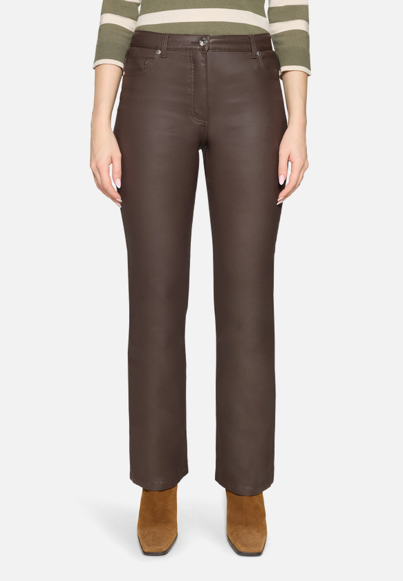 Perfect Body-Hose Slim Fit / Modellfoto Vorderseite