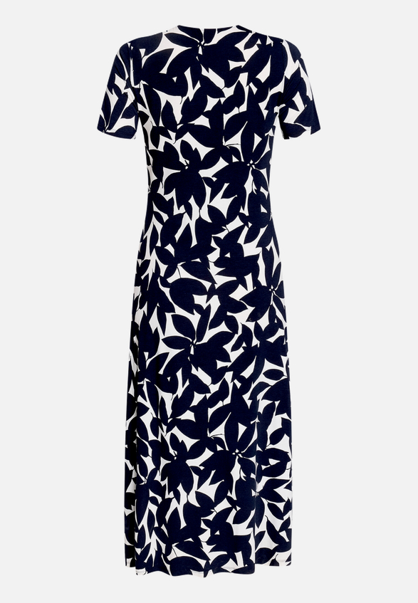 Midikleid mit Raffung / Rückseite