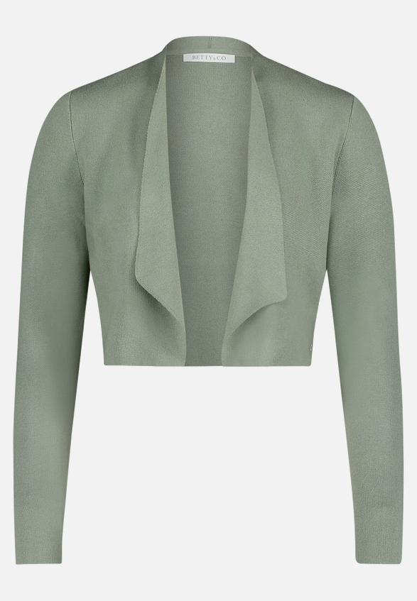 Feinstrickjacke ohne Verschluss / Vorderseite
