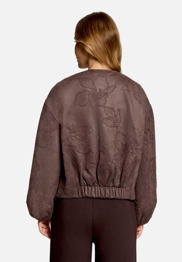 Blouson mit Eingrifftaschen / Modellfoto Rückseite