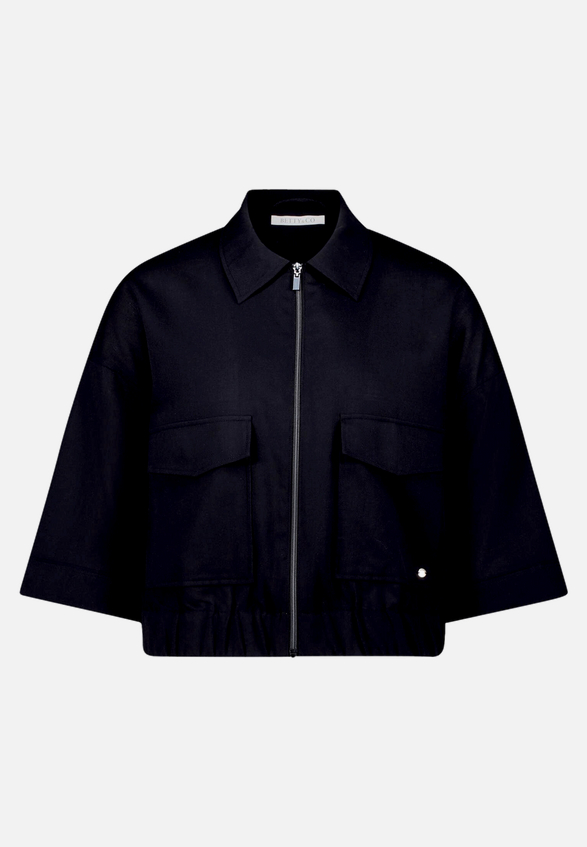 Casual-Jacke mit Kragen / Vorderseite