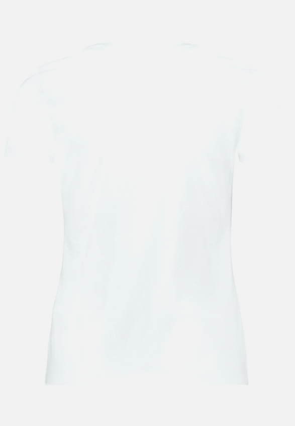T-Shirt mit Frontprint / Rückseite