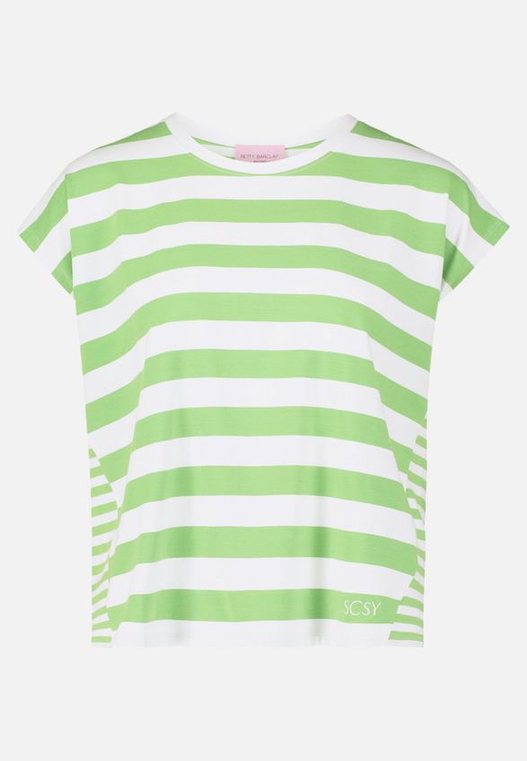 Basic Shirt mit Streifen / Vorderseite