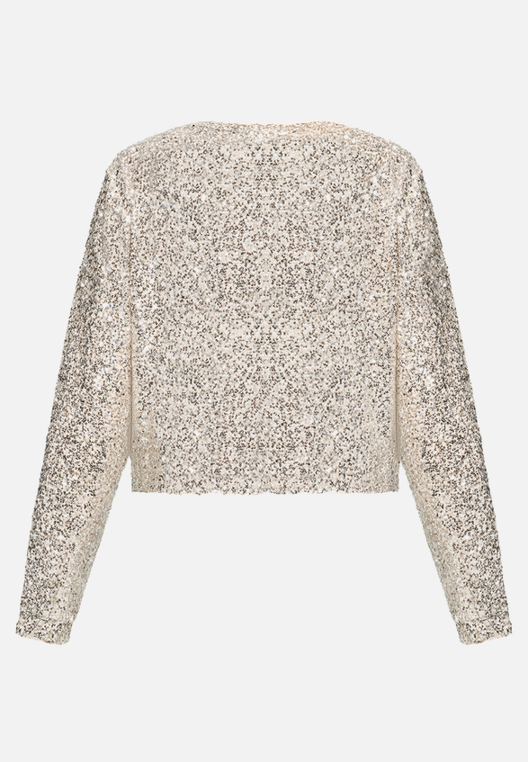Blouson mit Pailletten / Rückseite