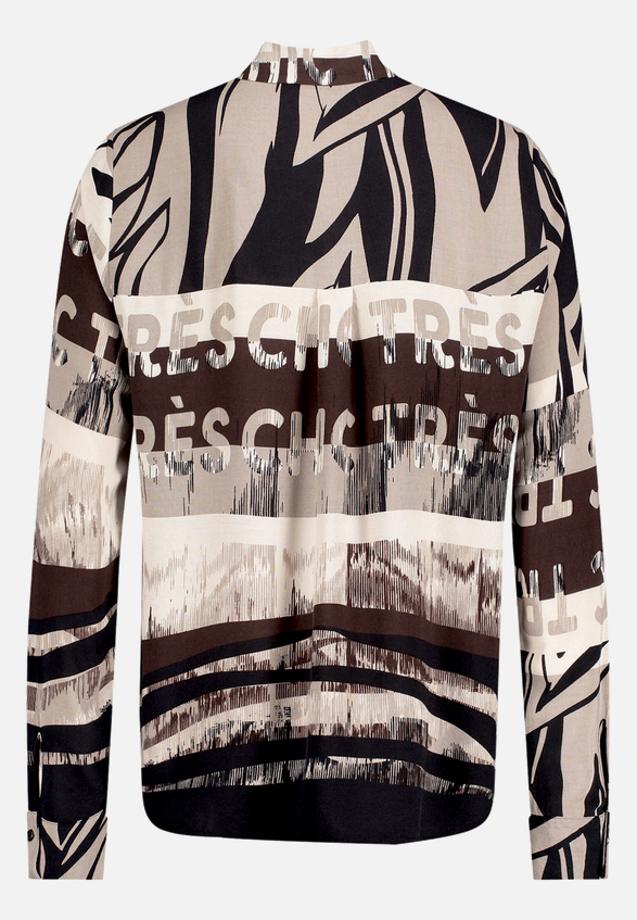 Hemdbluse mit Schmucksteinen / Rückseite