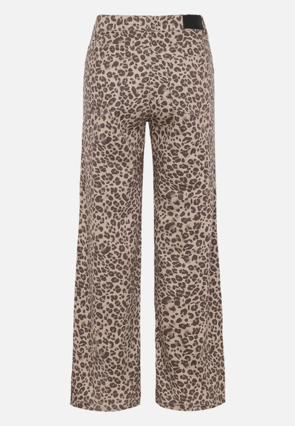 Leo-Hose  mit weitem Bein  / Rückseite