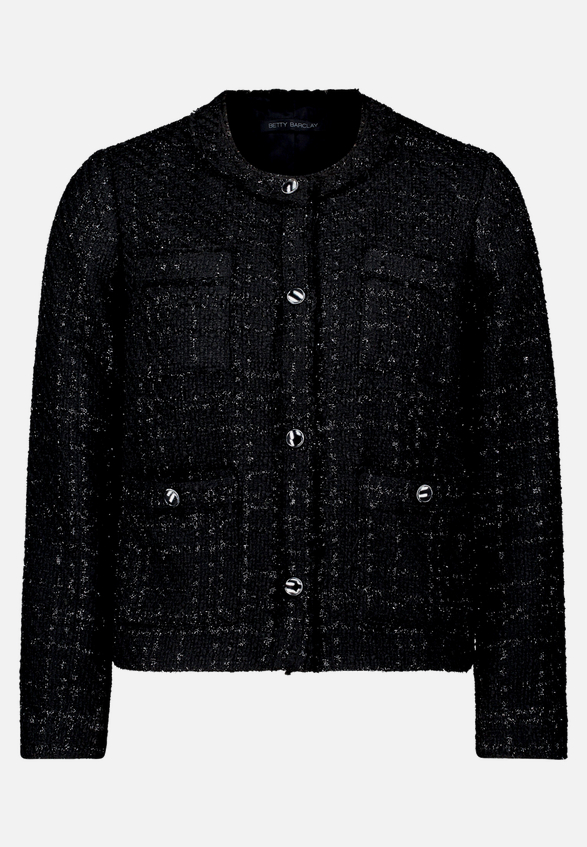 Blazer-Jacke mit Fransen / Vorderseite