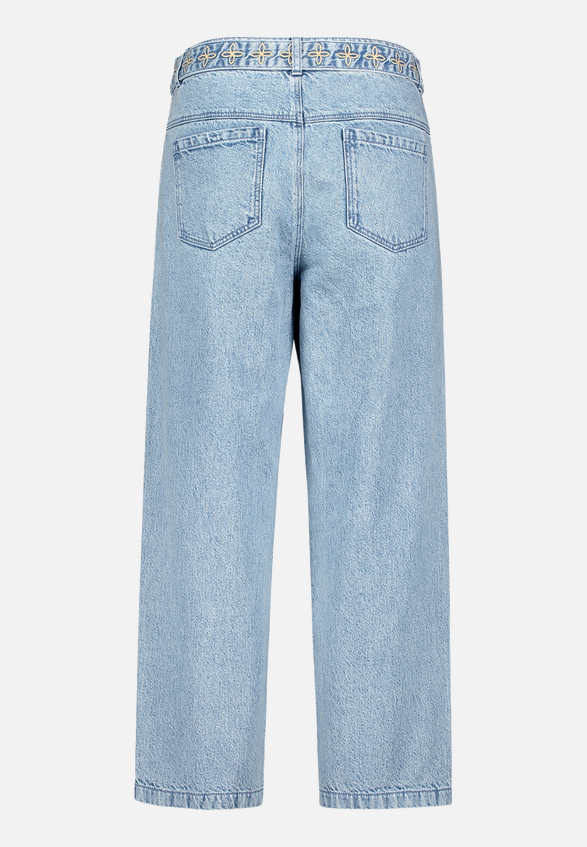 Sommerjeans mit Stickerei / Rückseite