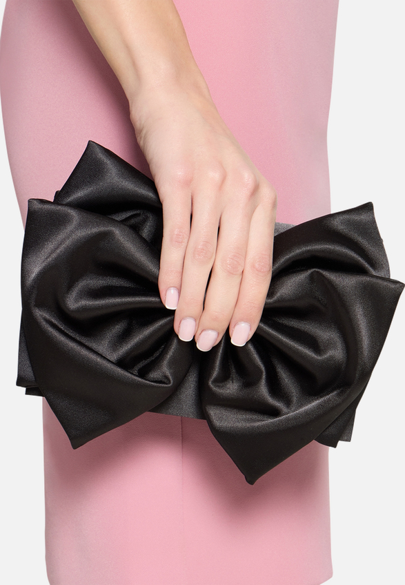 Clutch-Tasche mit Schleifenknoten / Detailbild