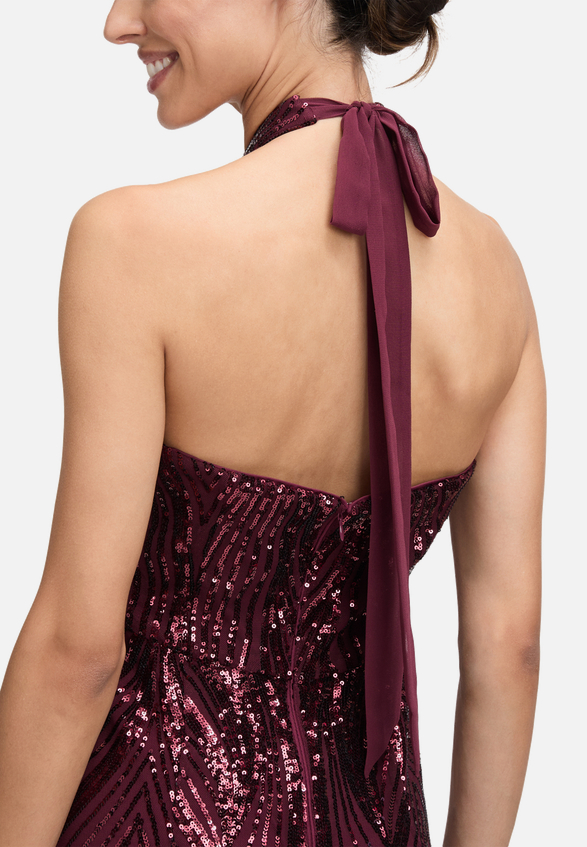 Abendkleid im Glitzer-Look / Detailbild