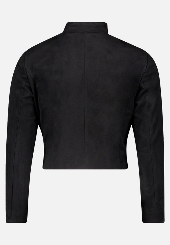 Bikerjacke mit Reißverschluss / Rückseite