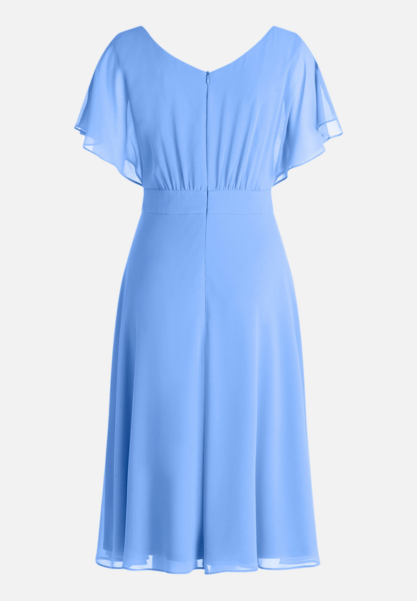 Cocktailkleid kurzarm / Rückseite