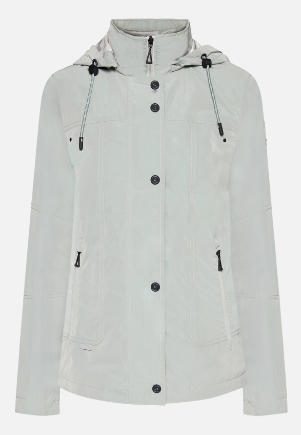 Sommerjacke mit abnehmbarer Kapuze / Vorderseite