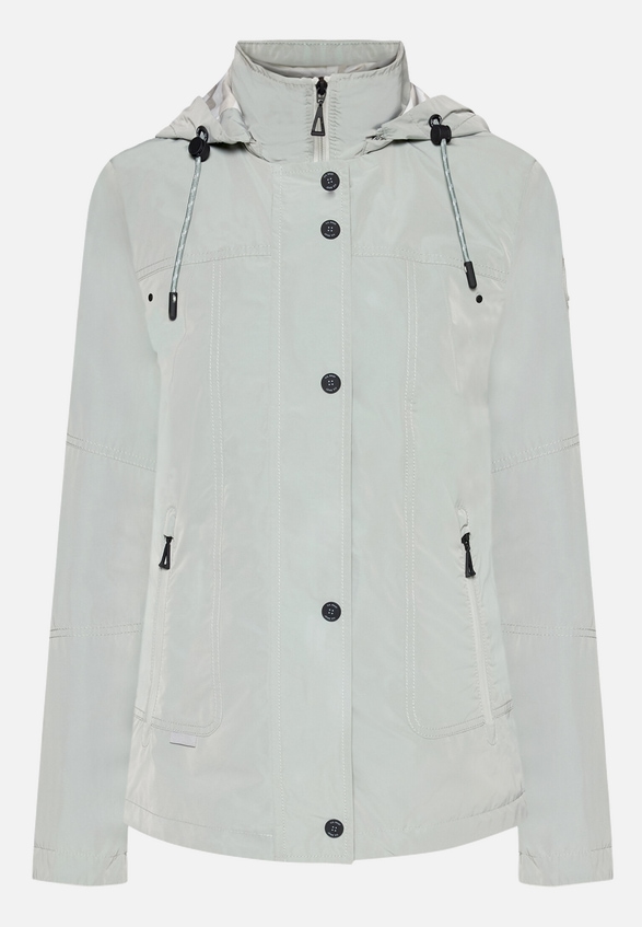 Sommerjacke mit abnehmbarer Kapuze / Vorderseite