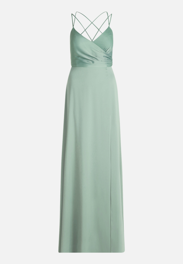 Abendkleid mit V-Ausschnitt / Vorderseite
