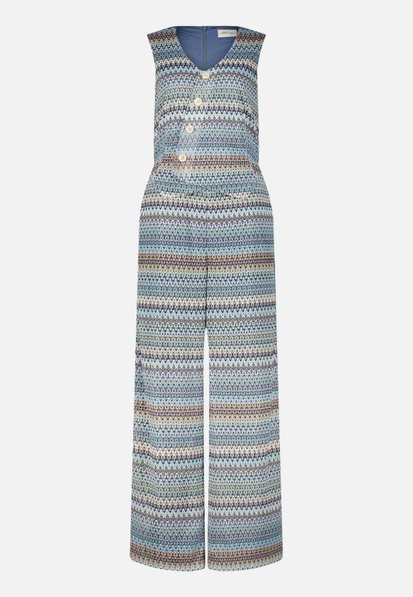 Jumpsuit mit Westenteil / Vorderseite