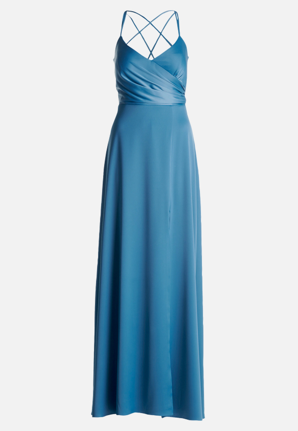 Abendkleid mit V-Ausschnitt / Vorderseite