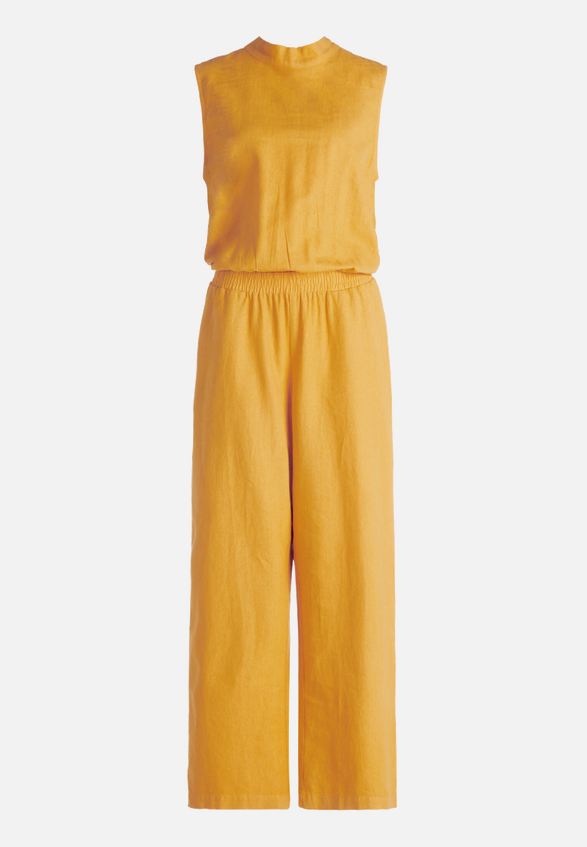 Jumpsuit mit hohem Kragen / Vorderseite