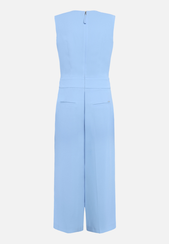 Jumpsuit mit Wasserfallausschnitt / Rückseite