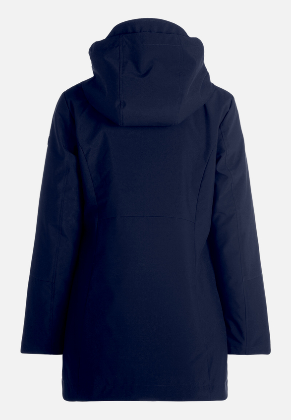 Funktionsjacke  mit abnehmbarer Kapuze / Rückseite