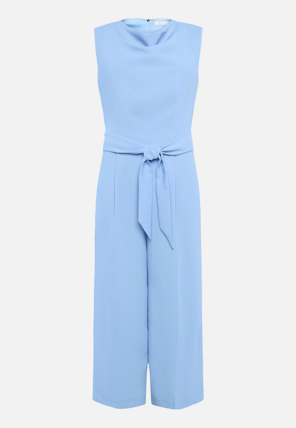 Jumpsuit mit Wasserfallausschnitt / Vorderseite
