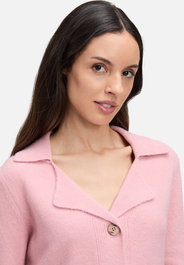 Strick-Cardigan mit Reverskragen / Detailbild