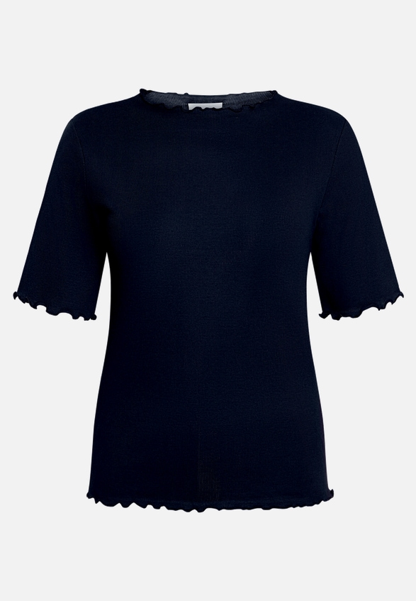 Halbarm-Shirt mit Kragen / Vorderseite