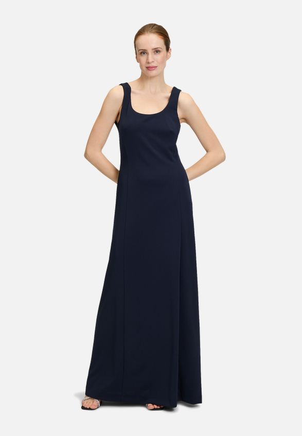 Abendkleid mit Raffung / Detailbild