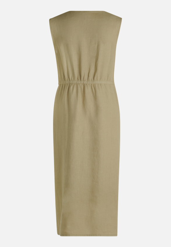 Leinenkleid mit Cut-Outs / Rückseite